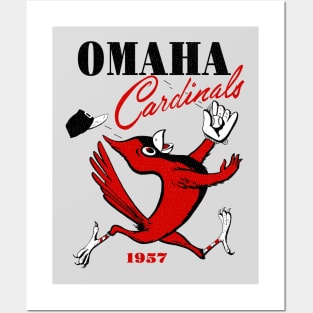 Historical Omaha Cardinal Baseball 1947 Posters and Art